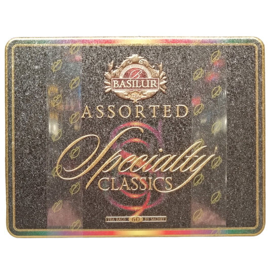 Lata con Té negros y verdes surtido Specialty classic 60 bolsitas