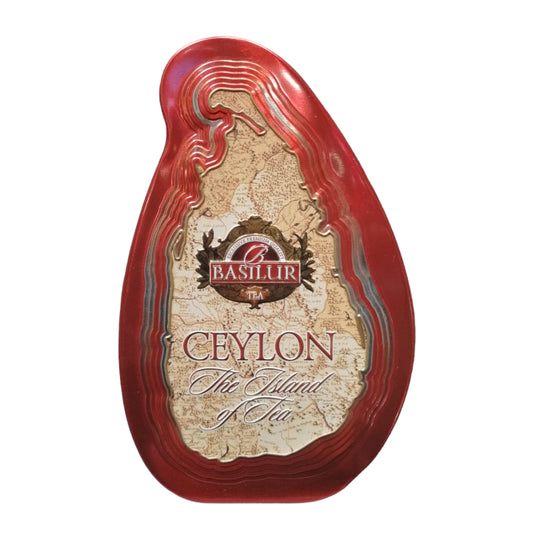 Lata té negro Ceylon Island of tea 20 pirámides – Basilur