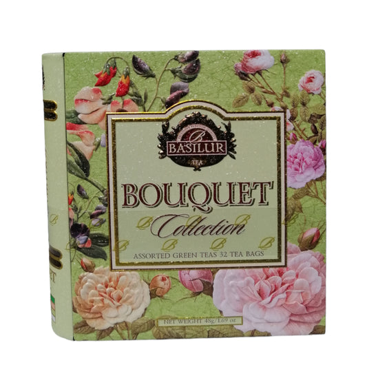 Libro té verde surtido Bouquet 32 bolsitas - Basilur
