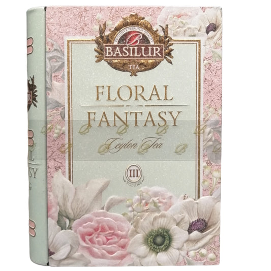 Libro té verde Floral Fantasy vol III 20 piramides - Basilur