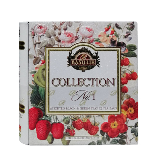 Libro tés surtido Collection nro 1 32 bolsitas - Basilur