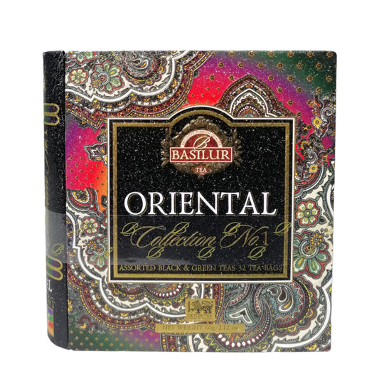 Libro té negro especiado surtido Oriental 32 bolsitas - Basilur