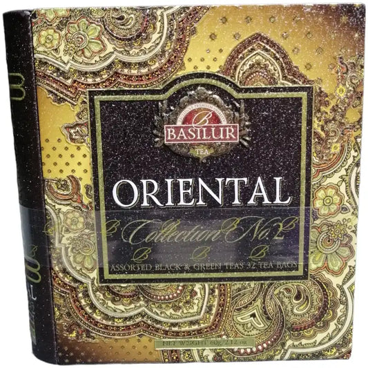 Libro té negro especiado surtido Oriental 2 32 bolsitas - Basilur
