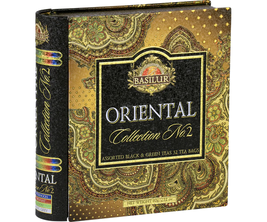 Libro té negro especiado surtido Oriental 2 32 bolsitas - Basilur
