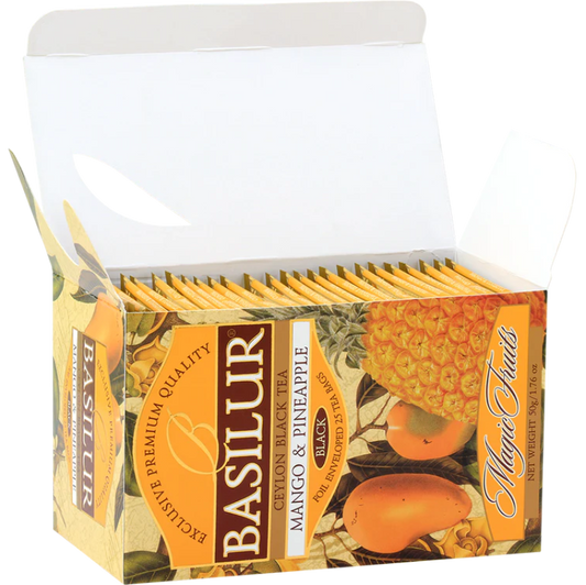 Té negro frutal Mango Piña 25 bolsitas