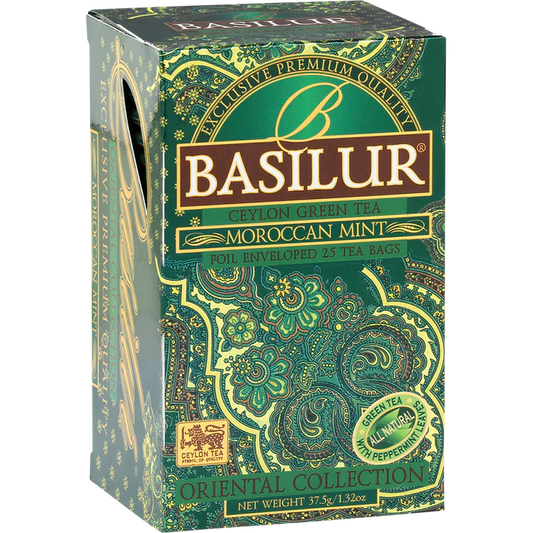 Té verde menta Moroccan Mint 25 bolsitas - Basilur