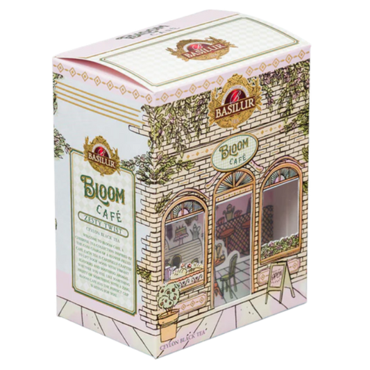 Cafetería con té negro cítrico Bloom Café Zesty Twist 75 gramos de té en hoja