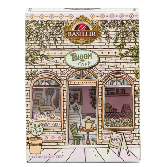 Cafetería con té negro cítrico Bloom Café Zesty Twist 75 gramos de té en hoja