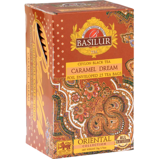Té negro dulce Caramel Dream 25 bolsitas