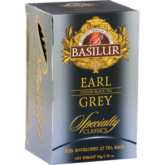 Té negro con bergamota Earl Grey 25 bolsitas