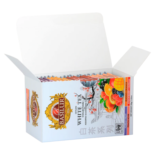 Té blanco frutal surtido White Tea 20 bolsitas
