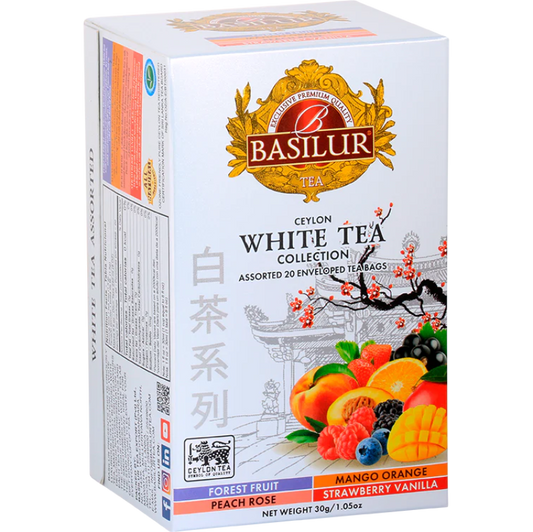 Té blanco frutal surtido White Tea 20 bolsitas