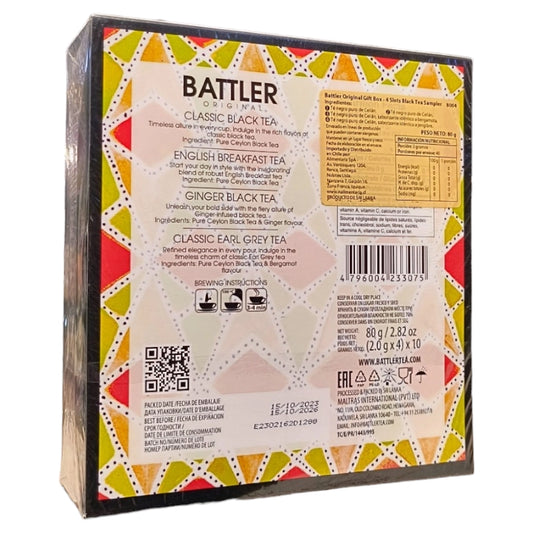 Caja 40 bolsitas Black Tea surtida - Battler