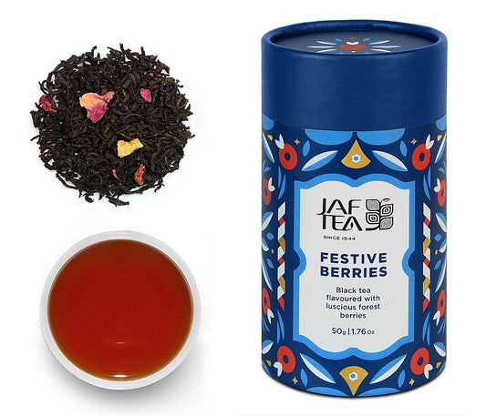 Té negro Festive Berries 50 gramos - Jaftea