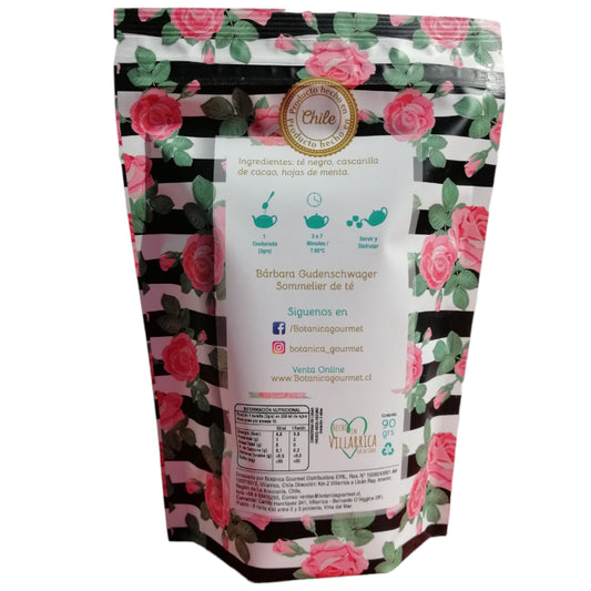 Té Negro Chocolate Menta – Botánica Gourmet