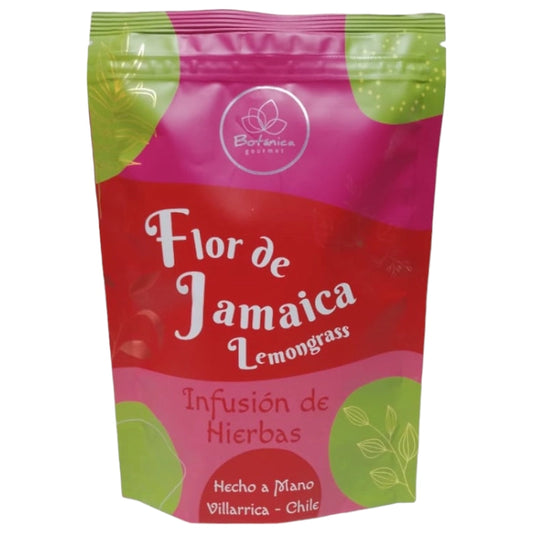 Infusión floral Flor de Jamaica Lemongrass 90 gramos de infusión en hoja