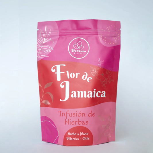 Infusión floral Flor de Jamaica Rosa mosqueta 90 gramos de infusión en hoja