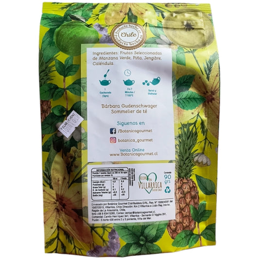 Infusión frutal Frutos Tropicales 90 gramos de infusión en hoja