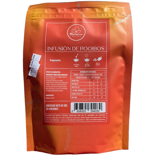 Infusión Rooibos 90 gramos de infusión en hoja