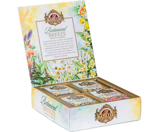 Caja 40 bolsitas Botanical Breeze surtida - Basilur