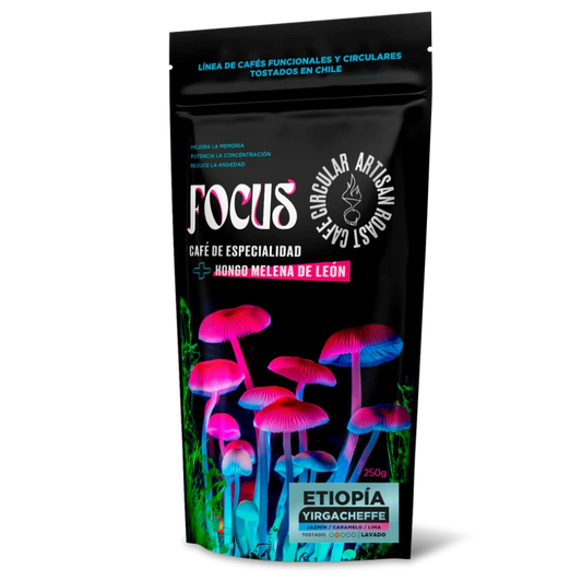 Café Focus Etiopia + hongo Melena de León