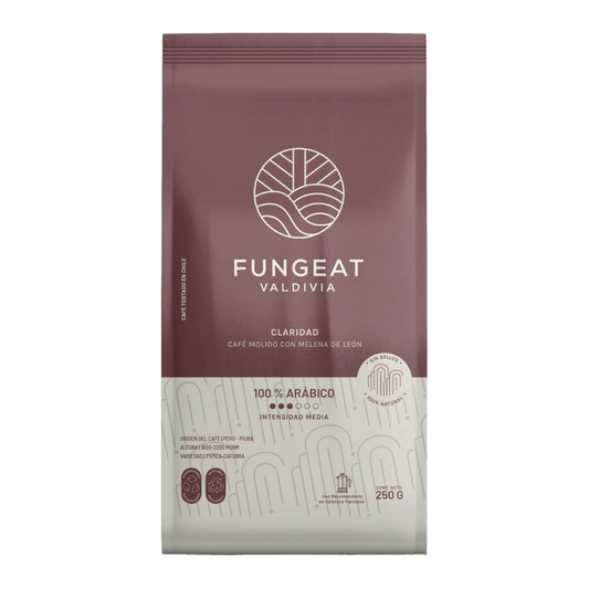 Café molido Claridad + hongo Melena de Leon - Fungeat