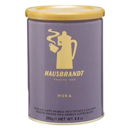 Café molido Moka lata 250gr - Hausbrandt