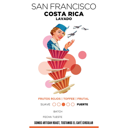 Café Costa Rica San Francisco molido 250 gramos