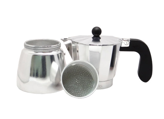 Cafetera italiana de aluminio 1 taza – Oroley