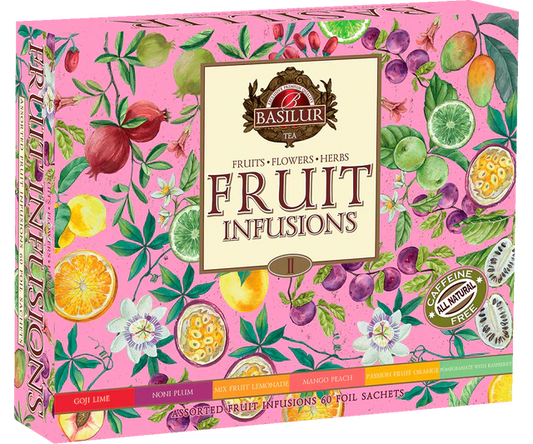 Caja 60 bolsitas Fruit Infusions 2 surtida - Basilur