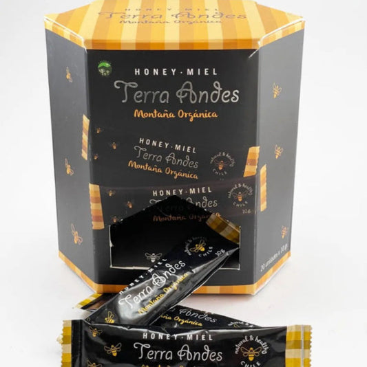 Pack de 20 sachet de miel Montaña Orgánica 200 gramos