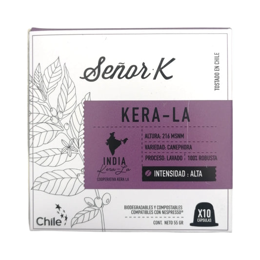 Café Kerala India cápsulas Nespresso – Señor K