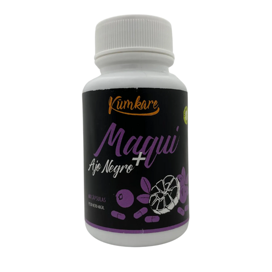 Cápsulas de Ajo negro y Maqui 60 capsulas
