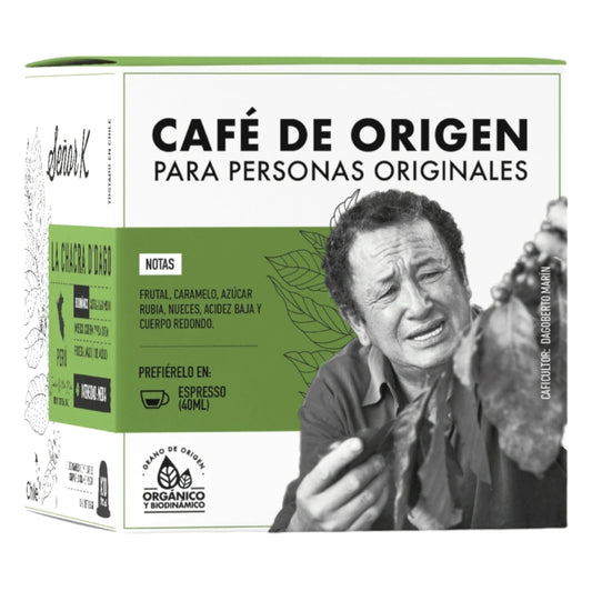 Café Chacra d´Dago Perú cápsulas Nespresso – Señor K