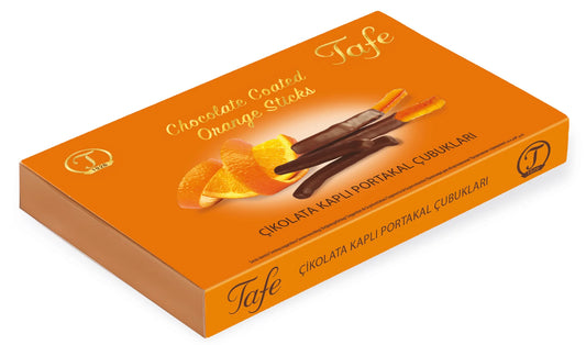 Cascaras de naranja cubiertas en chocolate 150 gramos - Tafe