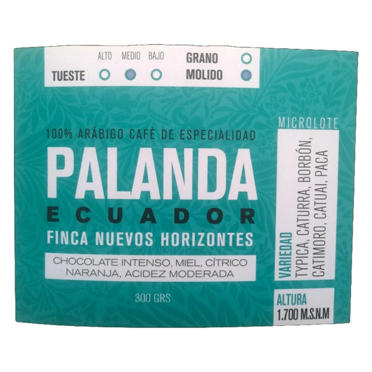 Café de Ecuador Palanda grano 250 gr