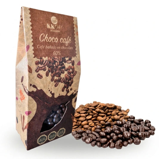 Granos de café bañados en chocolate 100 gramos