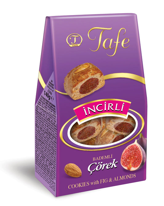 Galletas rellenas con higo 140 gramos - Tafe