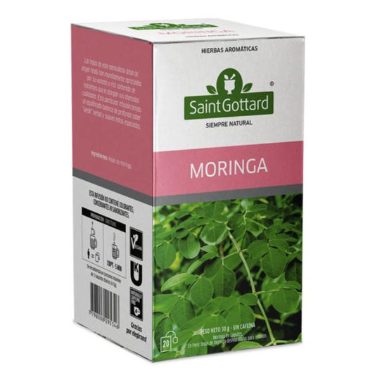 Infusión de Moringa 20 bolsitas - Saint Gottard