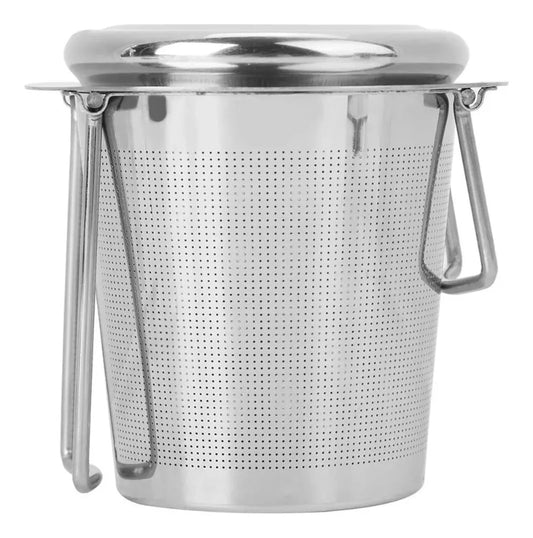 Infusor de acero inoxidable retráctil para hacer infusiones