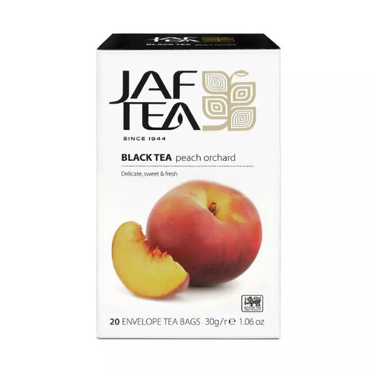 Té negro con durazno 20 bolsitas – Jaftea