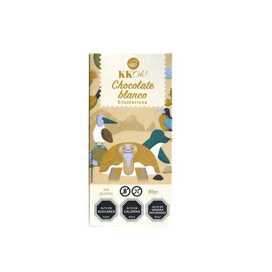 Barra de chocolate blanco ecuatoriano - Kkoh