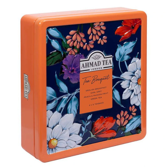 Lata Floral Bouquet surtido 32 bolsitas - Ahmad Tea