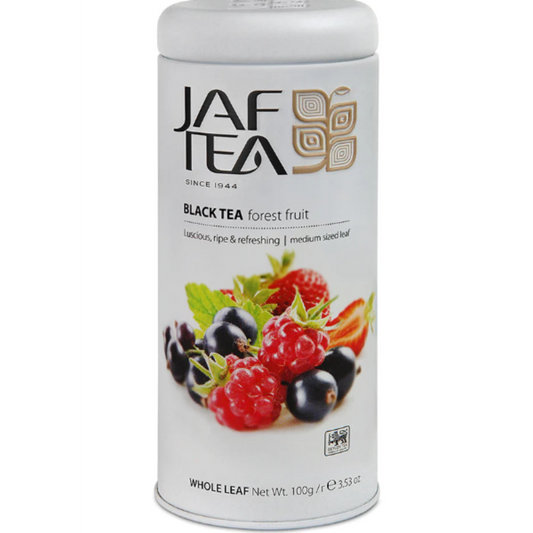 Té negro con frutos del bosque en hoja – Jaftea