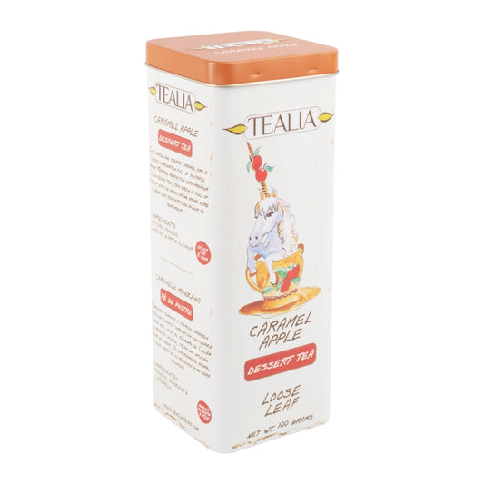 Lata con Infusión herbal Caramel Apple 100 gramos de infusión en hoja