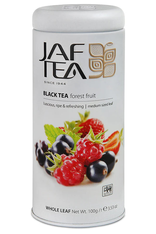 Té negro con frutos del bosque en hoja – Jaftea