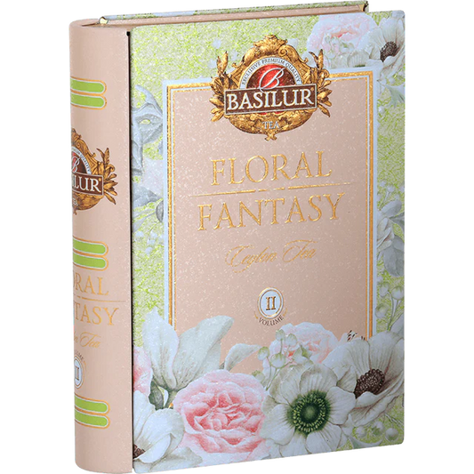 Libro té verde Floral Fantasy vol II 20 piramides - Basilur