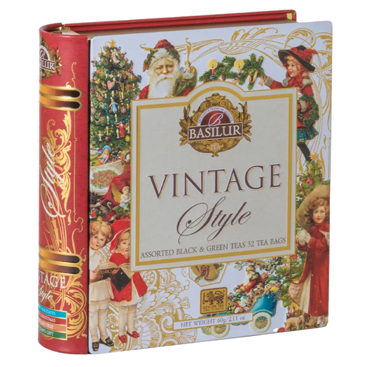 Libro té negro surtido Vintage Style 32 bolsitas - Basilur