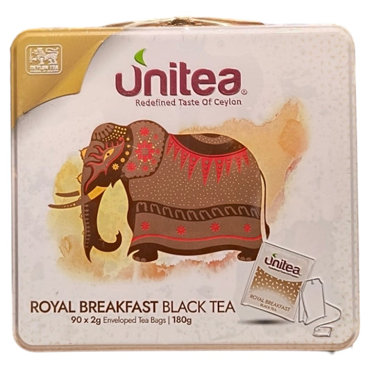 Té negro Royal Breakfast lonchera 90 bolsitas - Unitea