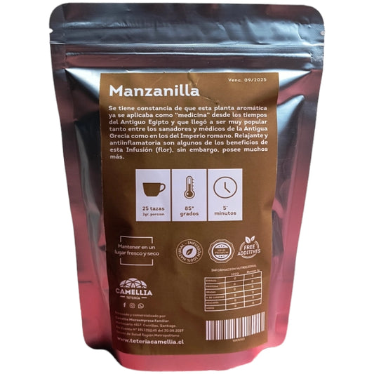 Infusión Manzanilla - Camellia Teteria